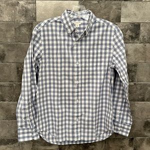 🎉NWT🎉Boys Crewcuts Long Sleeve Gingham Check Shirt. Size 12.